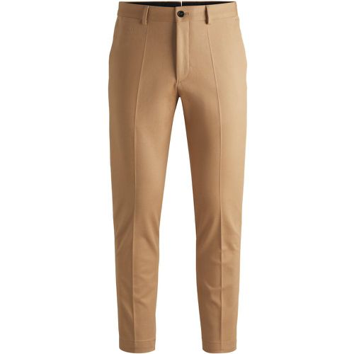 Pantalon Slim en coton, cachemire et stretch - Boss - Modalova