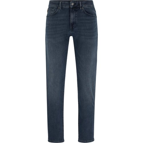 Maine Jean Regular en denim bleu-noir doux et confortable - Boss - Modalova