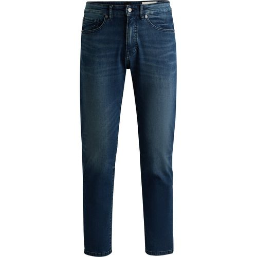 Maine Jean Regular en denim bleu-noir doux et confortable - Boss - Modalova