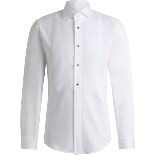 Chemise Slim en satin de coton stretch italien - Boss - Modalova