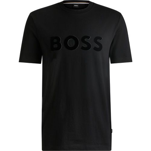 T-shirt Regular en jersey de coton avec logo - Boss - Modalova