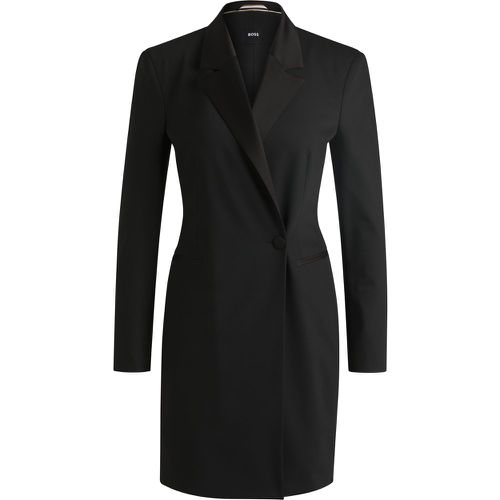 Robe portefeuille esprit smoking - Boss - Modalova