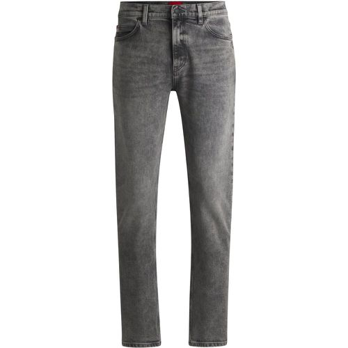 Jean Slim en denim stretch gris - HUGO - Modalova