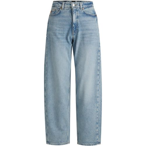 Jean Balloon en denim bleu clair - Boss - Modalova