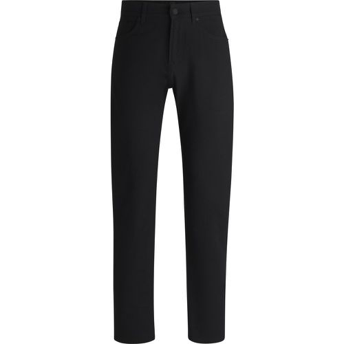 Pantalon Regular à la coupe Regular Rise en stretch façonné - Boss - Modalova