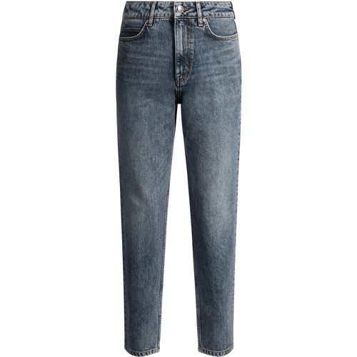 Jean Mom Tapered en denim stretch foncé - HUGO - Modalova