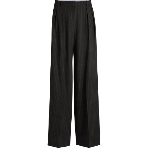 Pantalon Regular en tissu stretch à rayures tennis - HUGO - Modalova