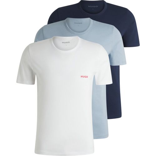 Lot de trois t-shirts en jersey de coton - HUGO - Modalova