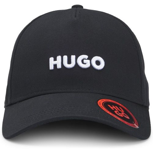Casquette en twill de coton avec logo - HUGO - Modalova