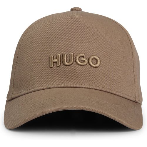 Casquette en twill de coton avec logo - HUGO - Modalova