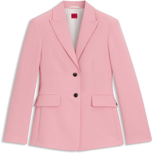 Veste Regular en matière stretch - HUGO - Modalova