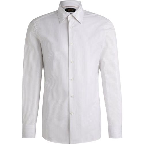 Chemise Slim en coton à rayures - Boss - Modalova