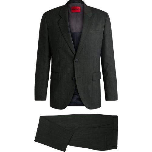 Costume Modern en tissu stretch performant à micro motif - HUGO - Modalova