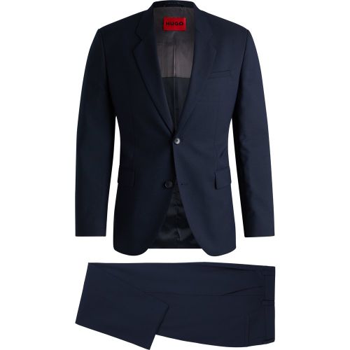 Costume Modern en tissu stretch performant à micro motif - HUGO - Modalova
