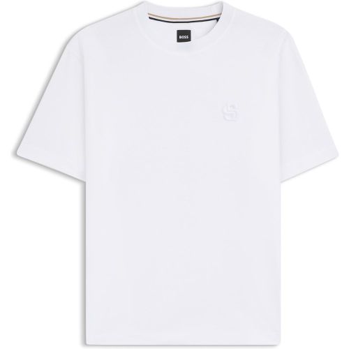 SELECTED BY SHOHEI OHTANI T-shirt en coton mercerisé avec monogramme Double B - Boss - Modalova
