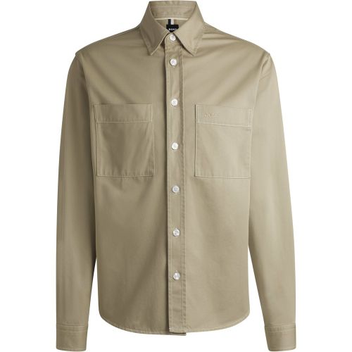 Chemise Regular en twill de coton - Boss - Modalova