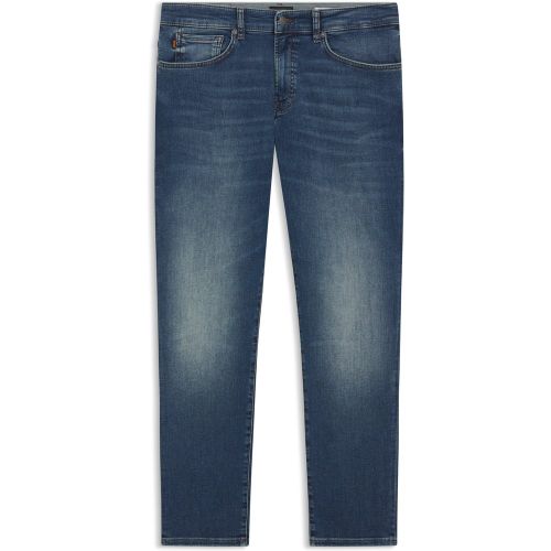 Jean Maine Regular en denim bleu très stretch - Boss - Modalova