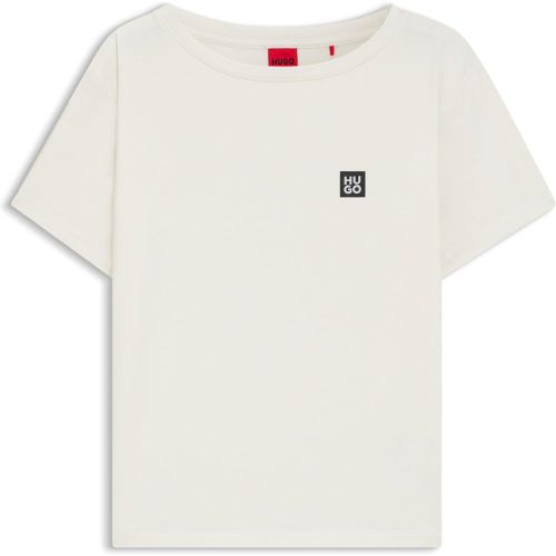 T-shirt de pyjama en modal mélangé avec logo imprimé - HUGO - Modalova