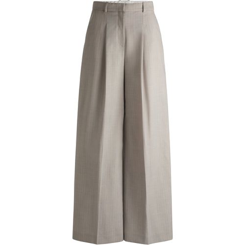 Pantalon Regular en tissu italien à teneur en soie - Boss - Modalova