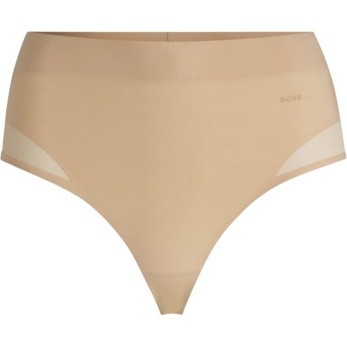 String à taille haute avec détails en mesh assurant un bon contrôle de la forme - Boss - Modalova