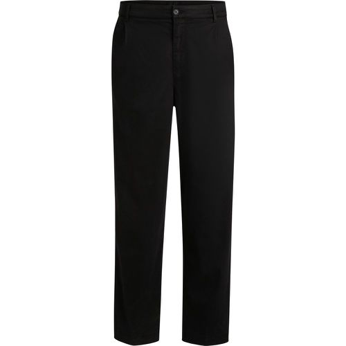 Pantalon Relaxed en twill stretch - Boss - Modalova