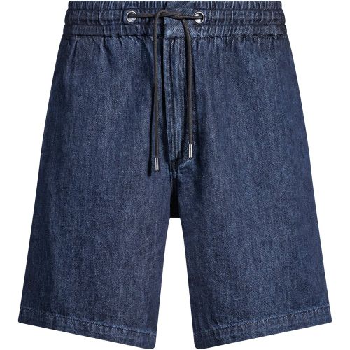 Short Relaxed en denim bleu foncé - Boss - Modalova