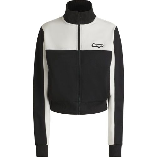 Sweat zippé d’inspiration rétro au design color block - HUGO - Modalova