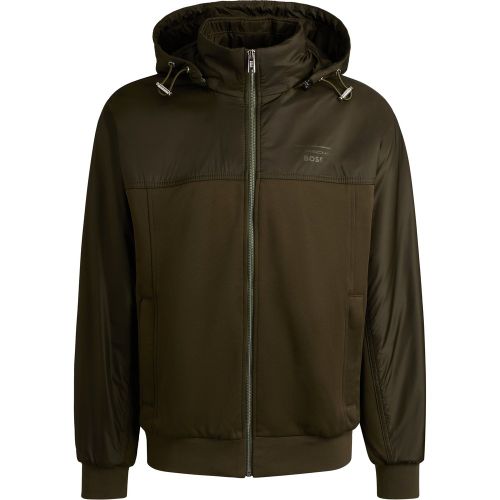 Sweat à capuche Porsche x  avec fermeture éclair à double curseur - Boss - Modalova