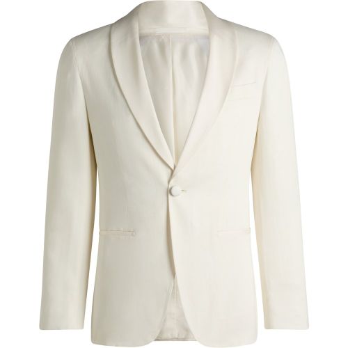 Veste de smoking Slim en lin et soie - Boss - Modalova