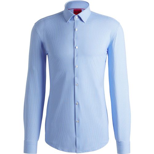 Chemise Slim en jersey stretch imprimé performant - HUGO - Modalova