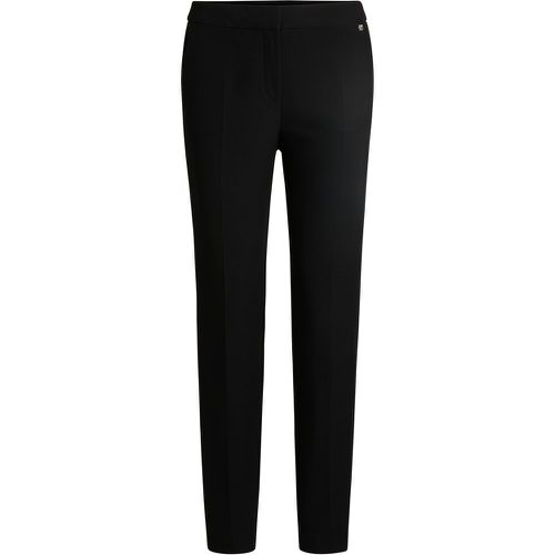 Pantalon Slim en tissu stretch avec rivet logoté - HUGO - Modalova