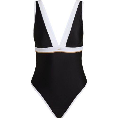 Maillot de bain une pièce aux couleurs emblématiques - Boss - Modalova