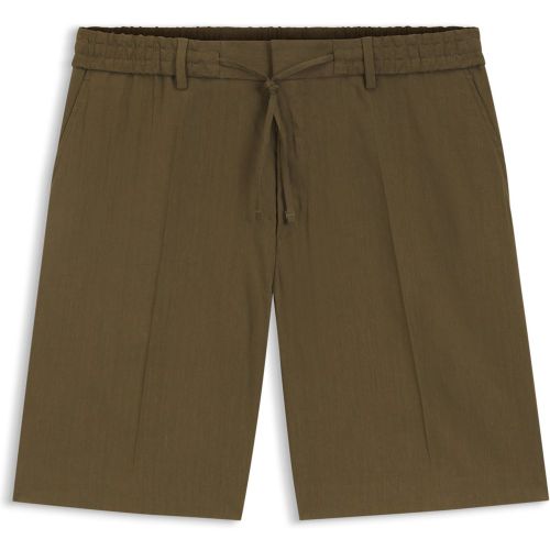 Short habillé en lin mélangé - Boss - Modalova