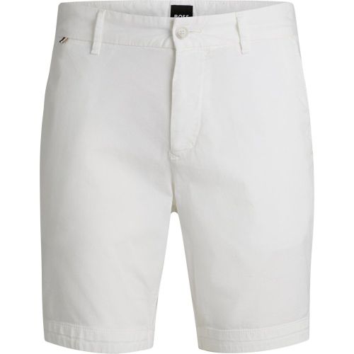 Short Slim en twill de coton stretch - Boss - Modalova