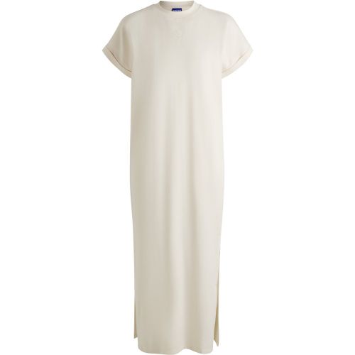 Robe t-shirt en coton avec logo Happy - HUGO - Modalova