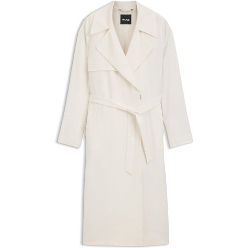 Trench avec ceinture en tissu - Boss - Modalova