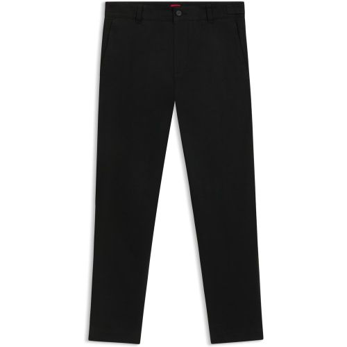 Chino Slim en twill de coton mercerisé - HUGO - Modalova