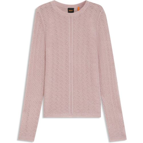 Pull en fine maille structurée - Boss - Modalova