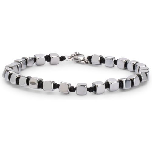 Bracelet avec cubes en acier - HUGO - Modalova