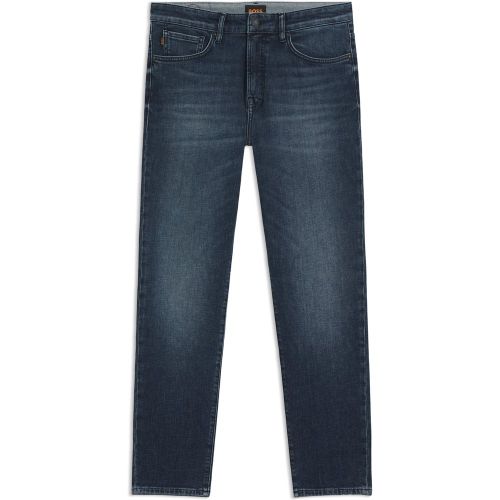 Jean Tapered en denim stretch confortable bleu - Boss - Modalova