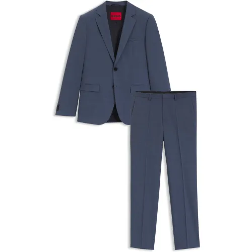 Costume Extra Slim en tissu stretch façonné - HUGO - Modalova