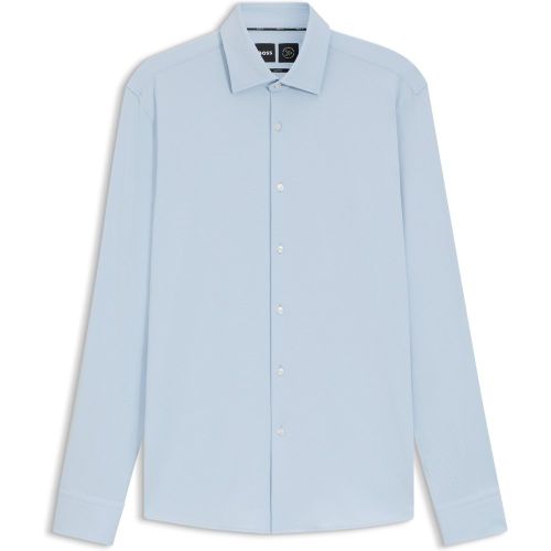 Chemise Slim en jersey stretch structuré performant - Boss - Modalova