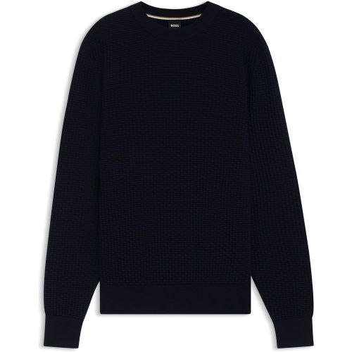 Pull en coton multi-structures - Boss - Modalova