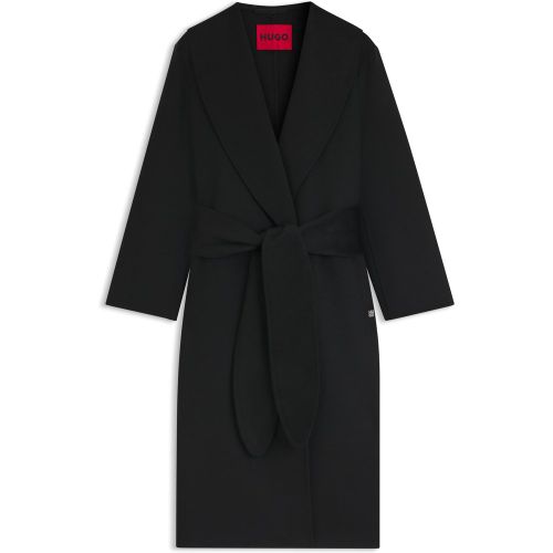Manteau Relaxed style peignoir avec ceinture à nouer - HUGO - Modalova