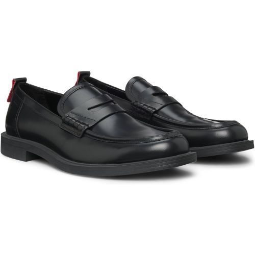 Mocassins en cuir avec finition Penny - HUGO - Modalova
