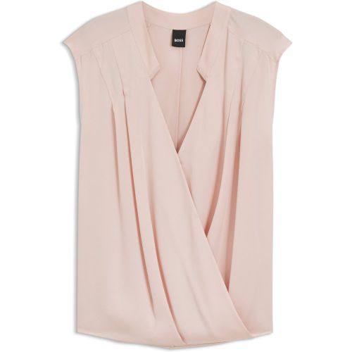 Chemisier Regular en soie stretch - Boss - Modalova