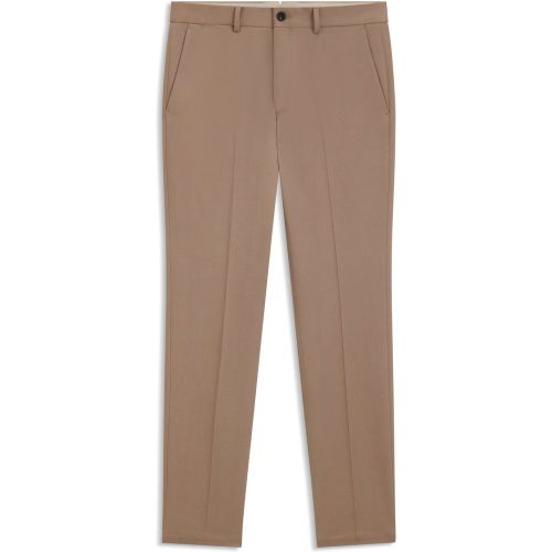 Pantalon Slim en coton, stretch et cachemire - Boss - Modalova