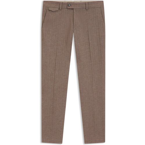 Pantalon Tapered en coton, cachemire et stretch - Boss - Modalova
