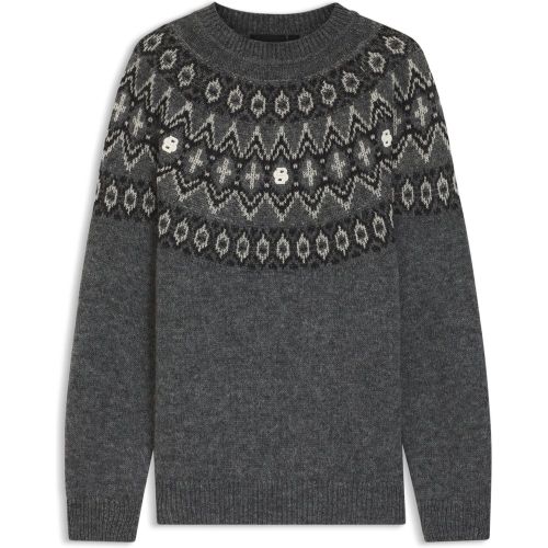 Pull Relaxed en maille jacquard - Boss - Modalova