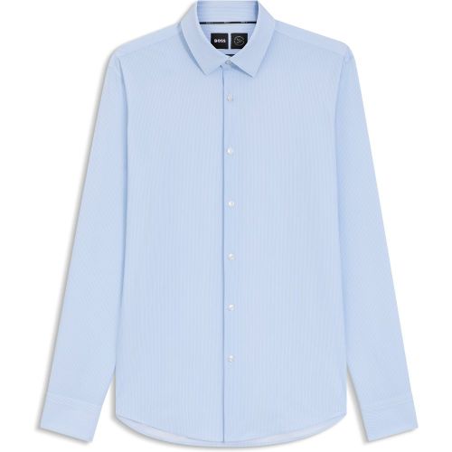 Chemise Slim en jersey stretch imprimé performant - Boss - Modalova